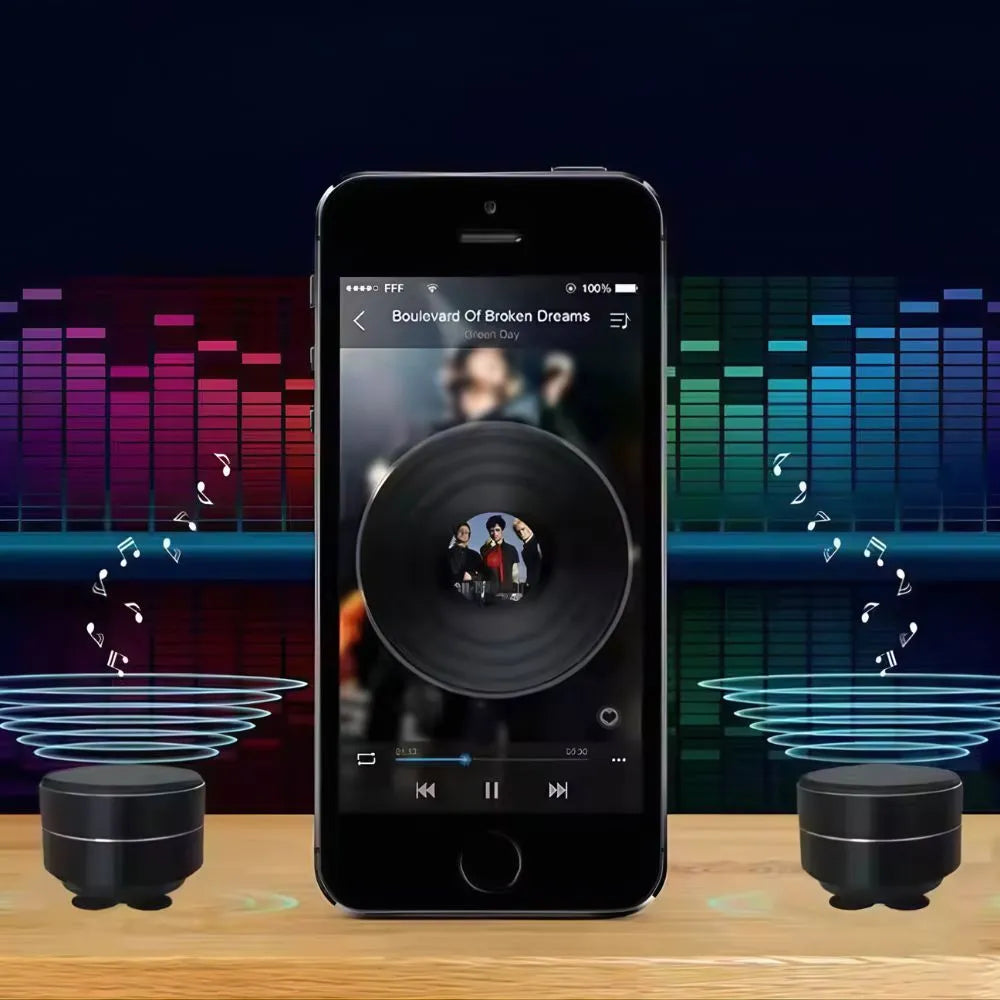 Mini Altavoz De Resonancia 3D